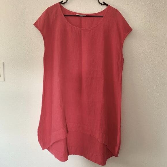 bryn Walker Tunic linen Top - Picture 2 of 11